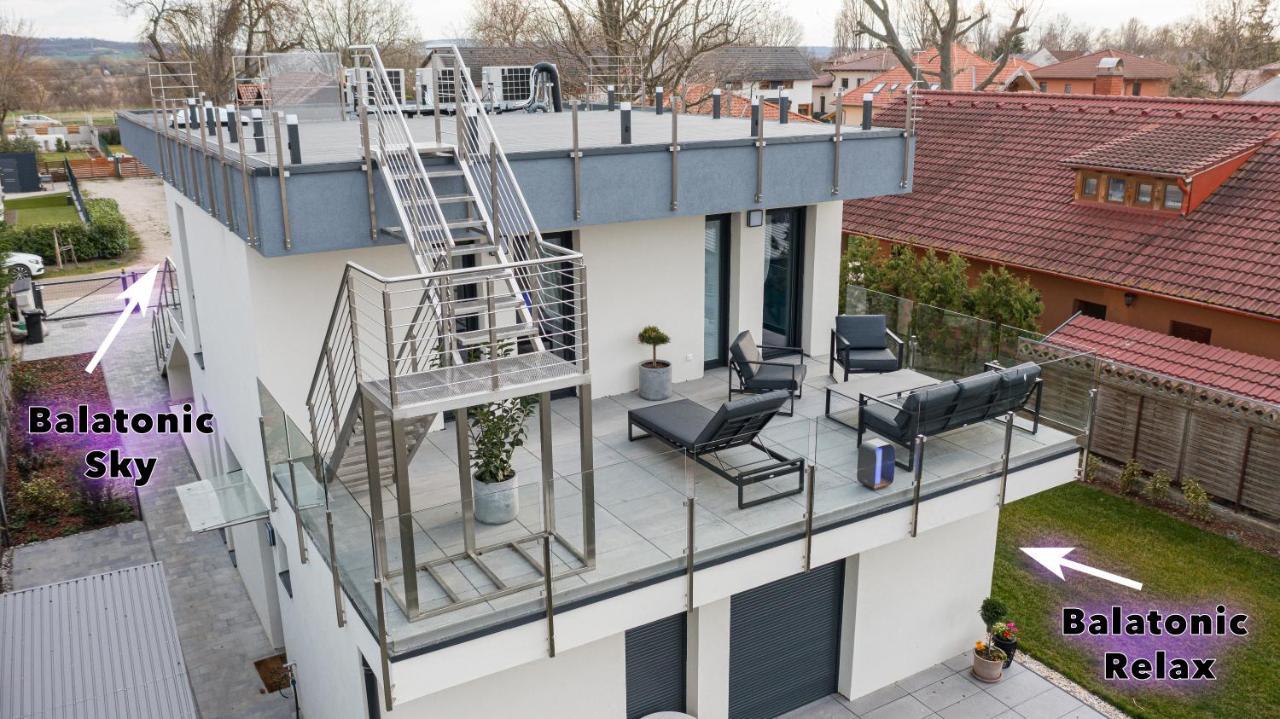 Apartmán Balatonic Sky Zamárdi Exteriér fotografie